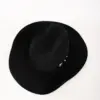 Bailey Luzerne Western Hat Schwarz aus der Vogelperspektive vorne links
