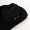 Bailey Luzerne Western Hat Schwarz Detail Hutband