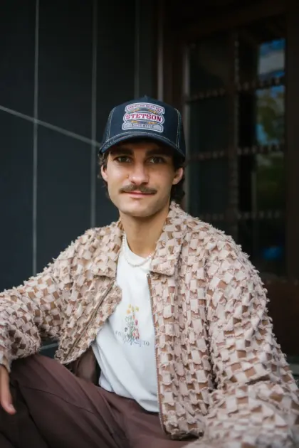 Stetson Trucker Cap Lightning Denim