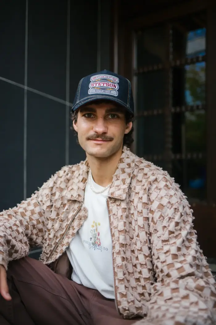 Stetson Trucker Cap Lightning Denim