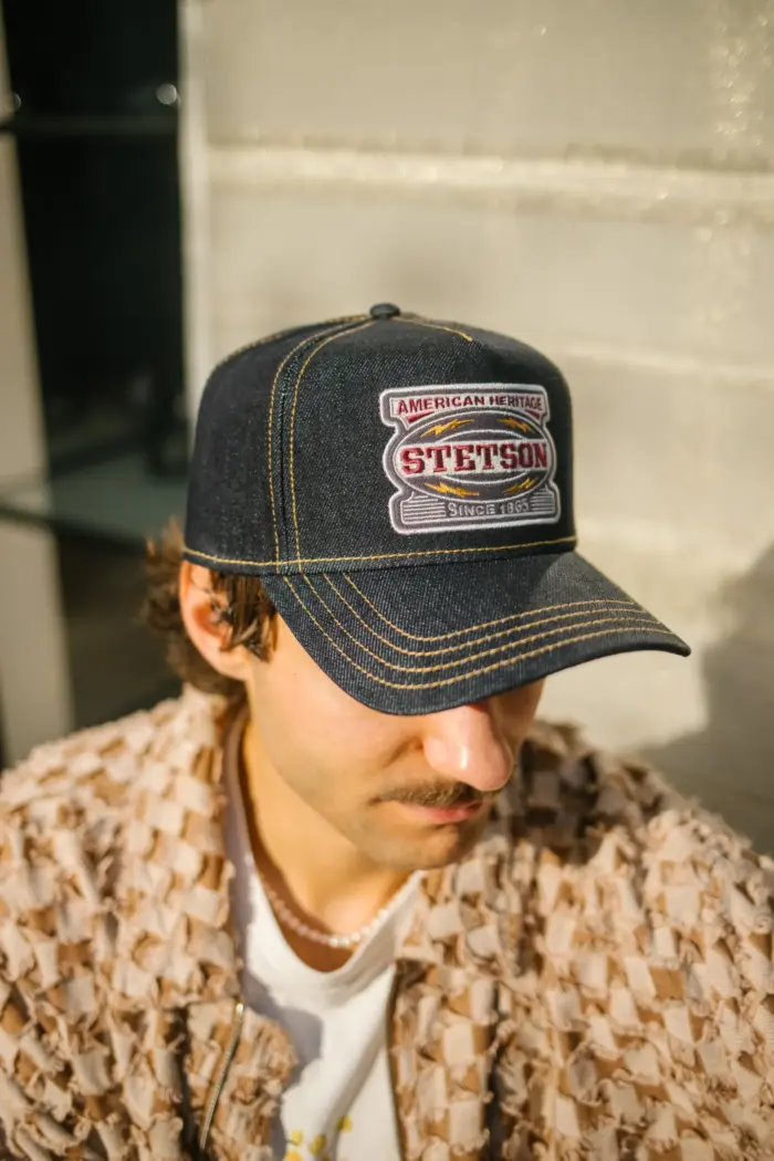Stetson Trucker Cap Lightning Denim