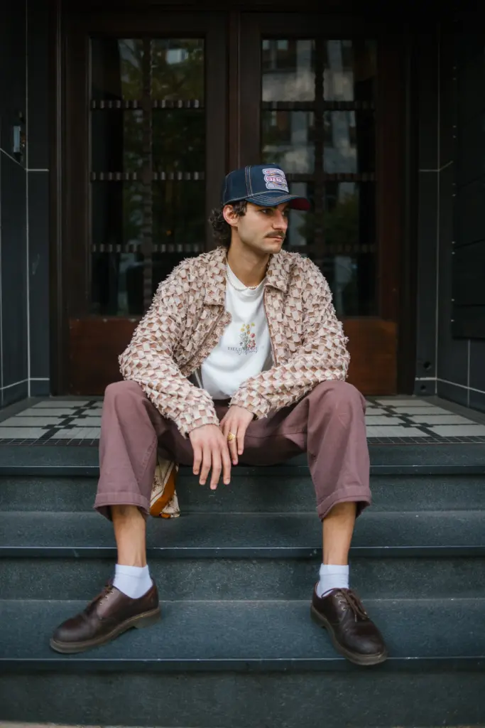 Stetson Trucker Cap Lightning Denim