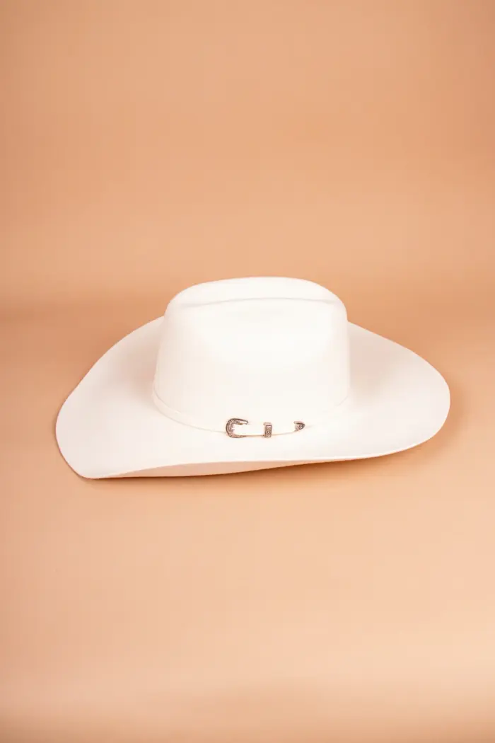 Bailey Luzerne Western Hat in Cream Ansicht von der Seite