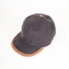 Fiebig Baseballcap Schurwolle Ohrenklappen Anthrazit