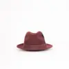 JJ Hats Fedora Lite Felt Bordeaux JJ Hats Fedora Lite Felt Bordeaux