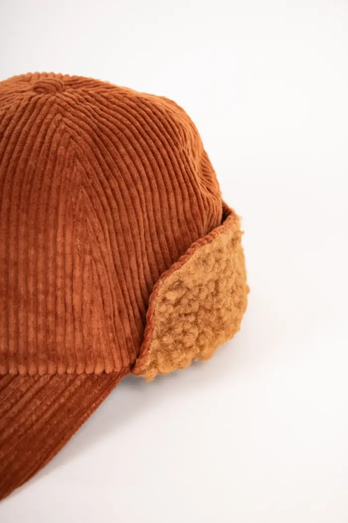 Kangol Cozy Cord Earflap Cap