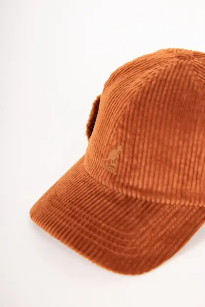 Kangol Cozy Cord Earflap Cap