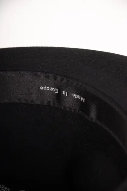 Fléchet Chazelle Fedora Haarfilz Schwarz