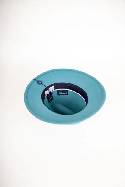 Panizza Delia mit abgenähtem Rand Petrol