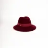 Panizza Delia mit abgenähtem Rand Bordeaux