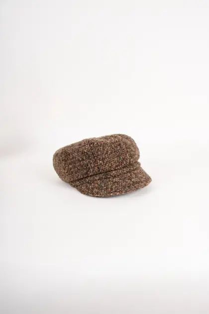 Bedacht Mallor Ballonmütze Wolle Braun