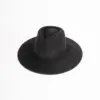 Webahats Isa Velourfilzhut Schwarz