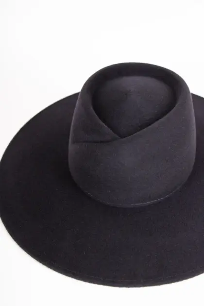 Webahats Fleur Velourfilzhut Marine