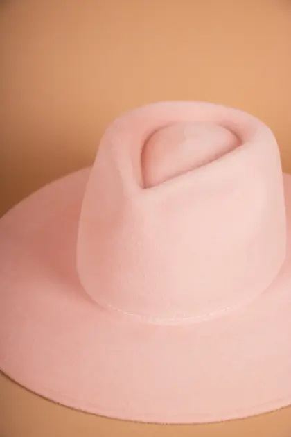 Webahats Isa Velourfilzhut Oyster