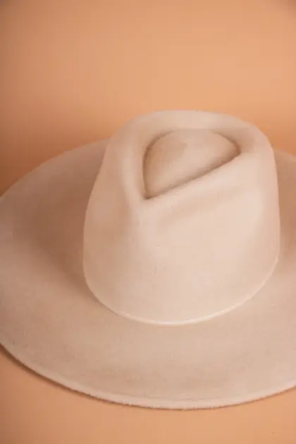 Webahats Isa Velourfilzhut Kitt