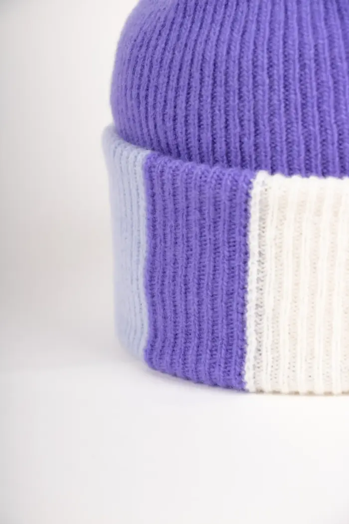 Grote Strickmütze Farbmix extrafein