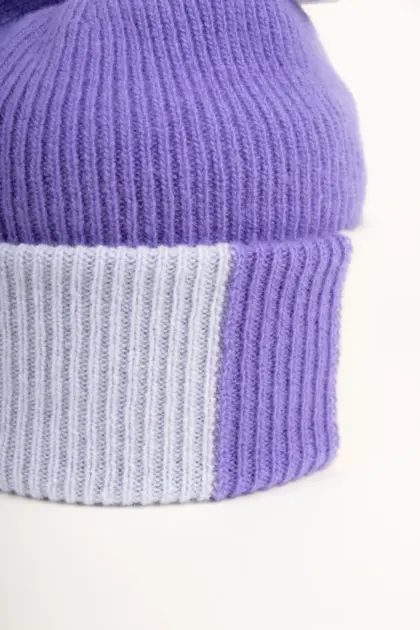 Grote Strickmütze Farbmix extrafein