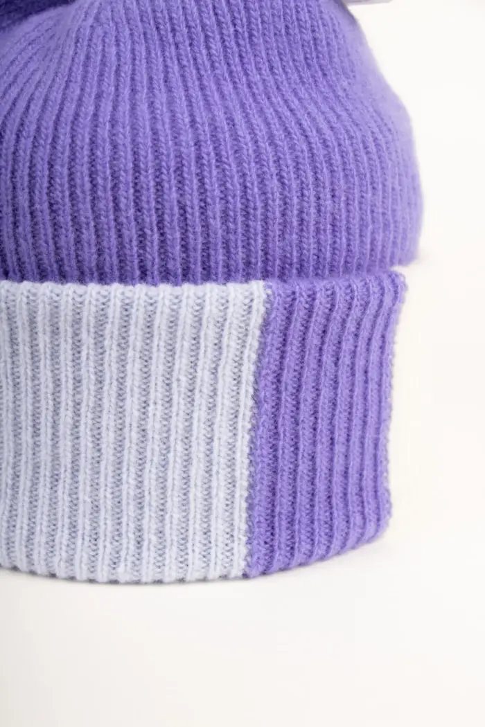 Grote Strickmütze Farbmix extrafein