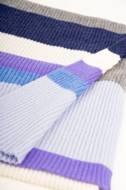 Grote Strickschal Farbmix extrafein