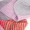 Grote Strickschal Wollmix bunt