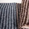 Grote Strickschal Wollmix bunt