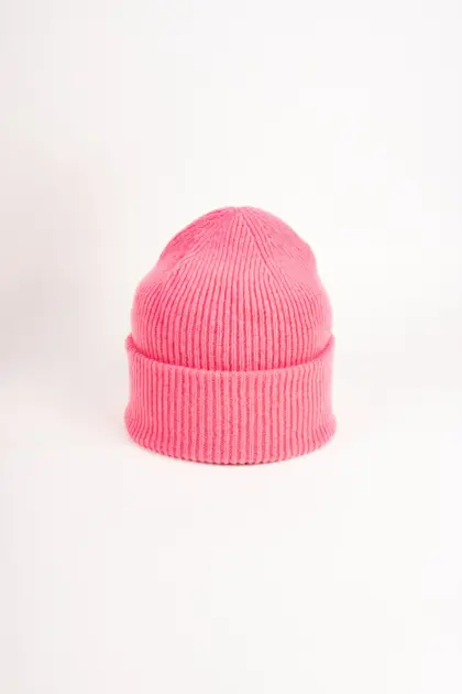 Grote Umschlagmütze aus recycled Kaschmir