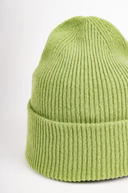 Grote Umschlagmütze aus recycled Kaschmir