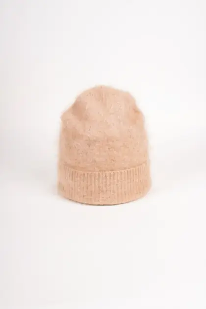 Seeberger Cashmere Mütze mit Aufschlag