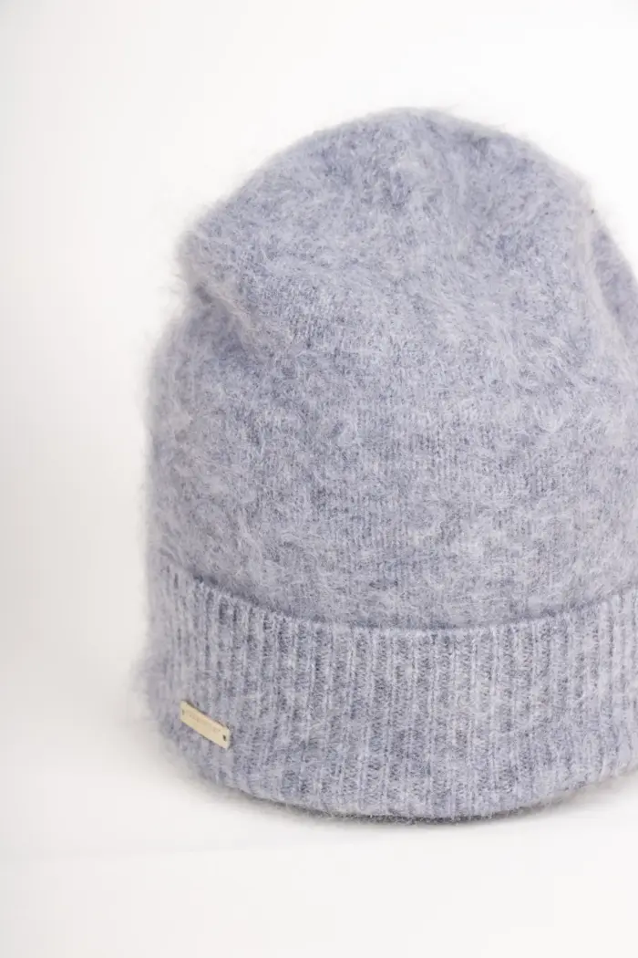 Seeberger Cashmere Mütze mit Aufschlag