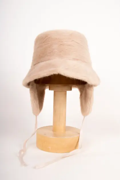 Seeberger Fakefur Hut mit Ohrenklappen