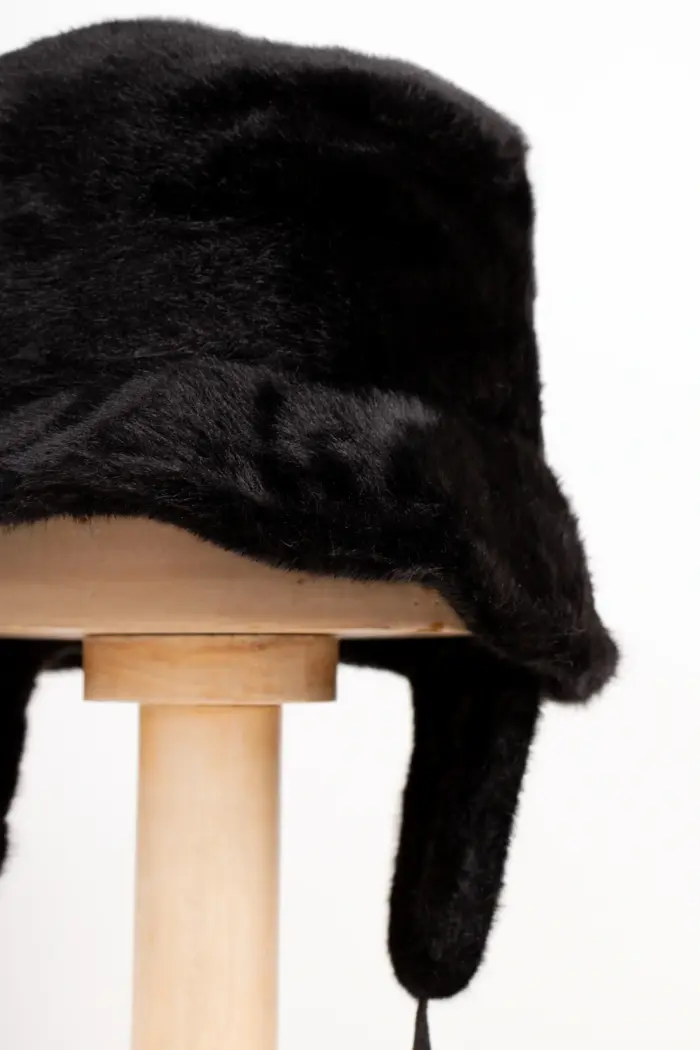 Seeberger Fakefur Hut mit Ohrenklappen