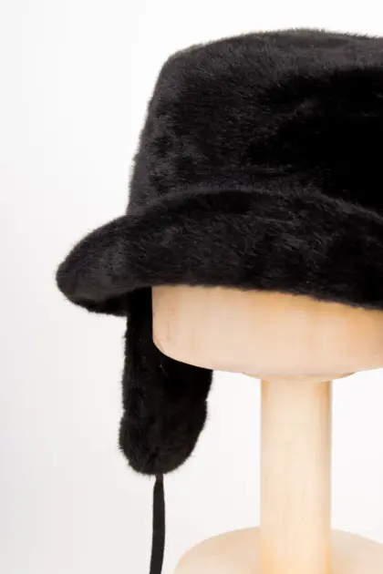 Seeberger Fakefur Hut mit Ohrenklappen