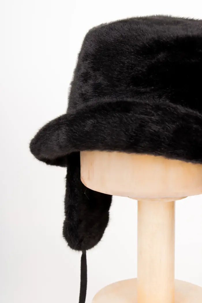 Seeberger Fakefur Hut mit Ohrenklappen