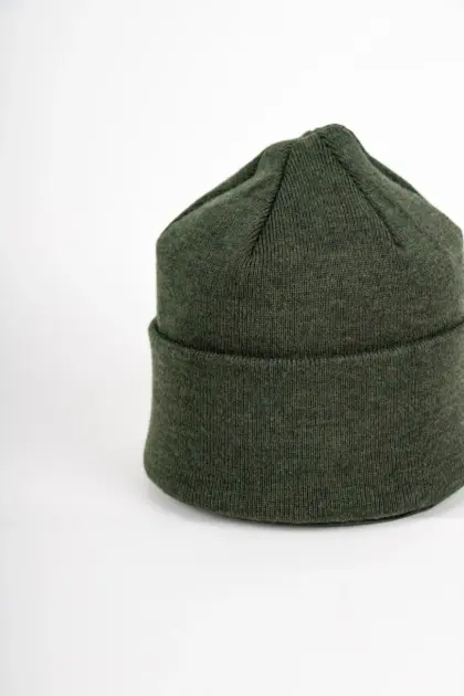 Strickmütze Umschlag fein