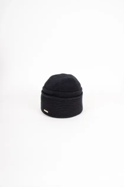 Seeberger Toque aus Wollwalk