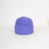 Grote Strickmütze zweifarbig mit Umschlag