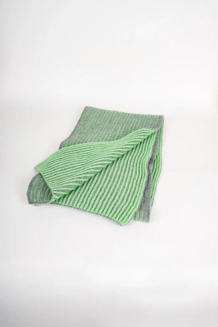 Grote Strickschal zweifarbig Extrafein