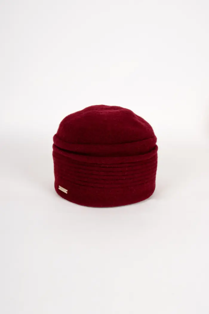 Seeberger Toque aus Wollwalk