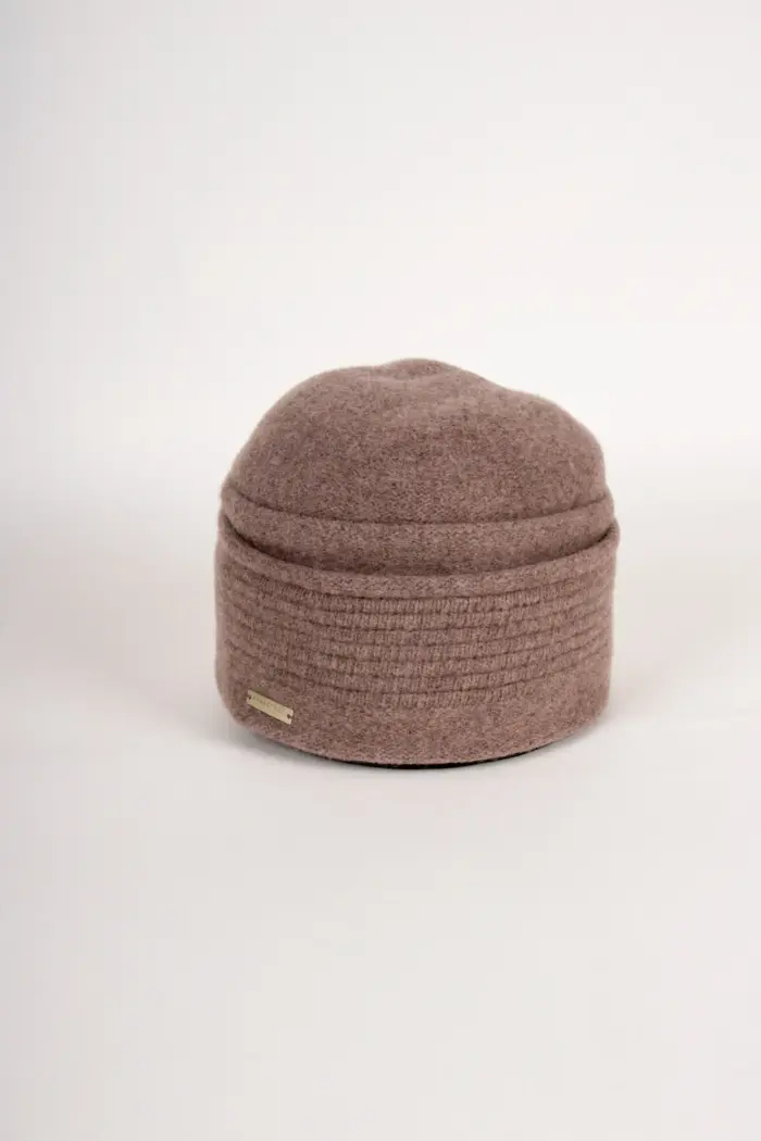 Seeberger Toque aus Wollwalk