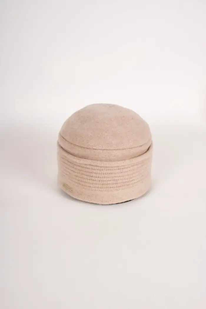 Seeberger Toque aus Wollwalk