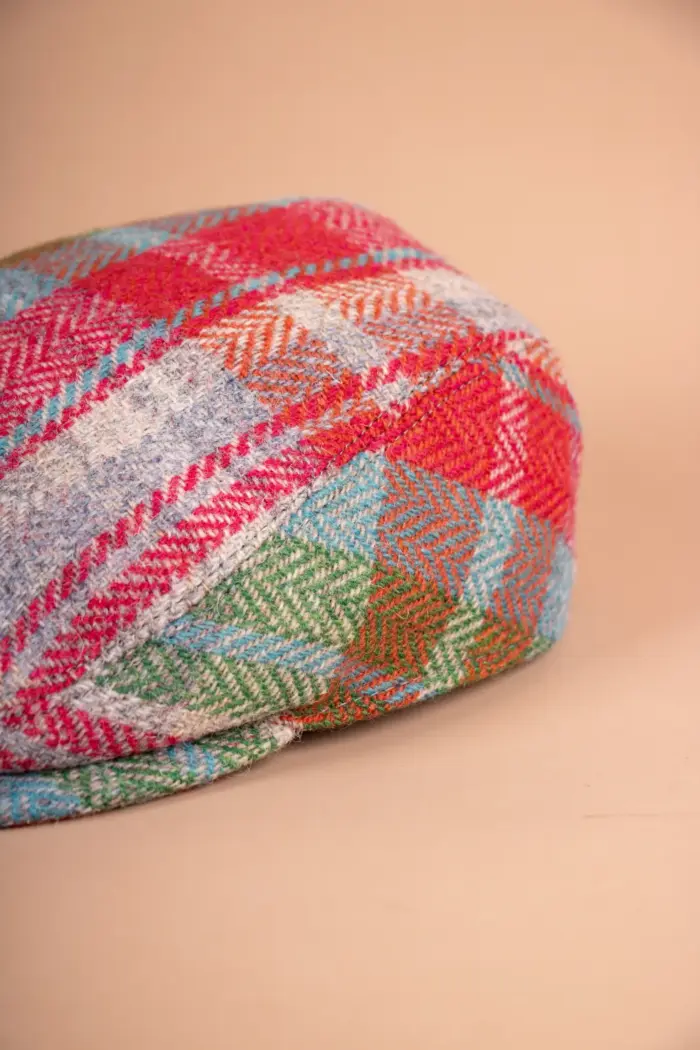 Bullani Sportmütze Harris Tweed bunt