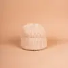 Grote Strickmütze zweifarbig mit Umschlag