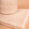 Grote Strickschal zweifarbig