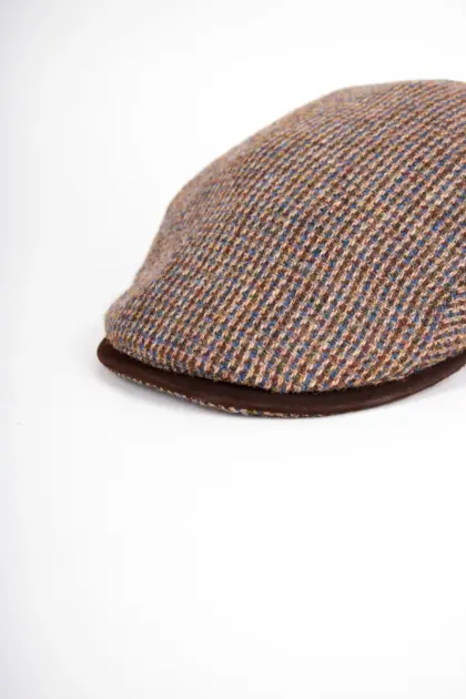 City Sport Luc Harris Tweed mit Leder