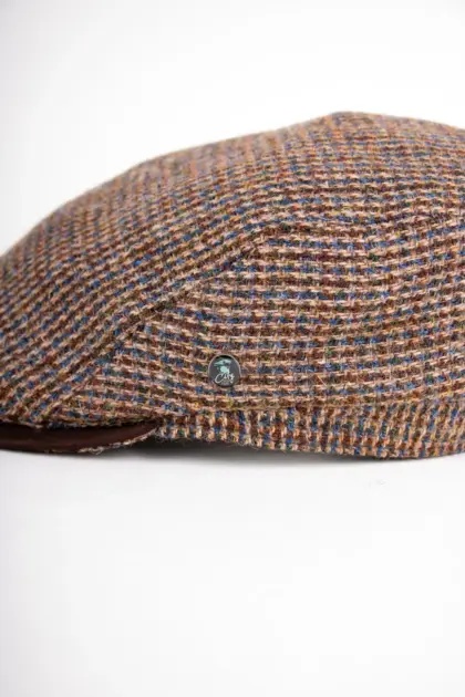 City Sport Luc Harris Tweed mit Leder
