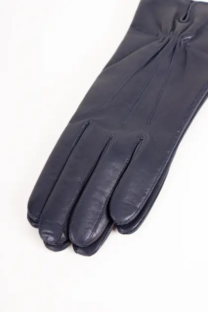 Szendelbacher Damen Lederhandschuh gerafft