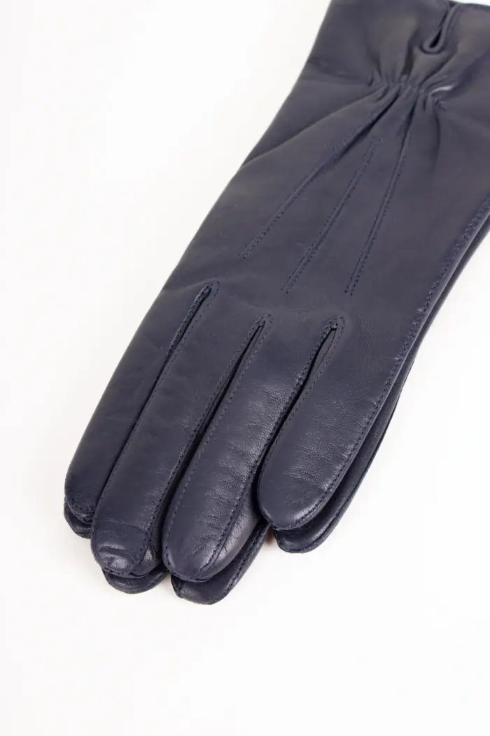 Szendelbacher Damen Lederhandschuh gerafft