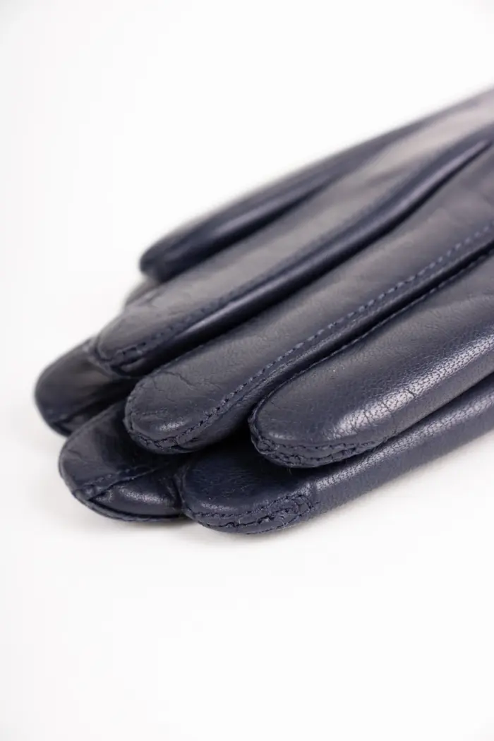 Szendelbacher Damen Lederhandschuh gerafft