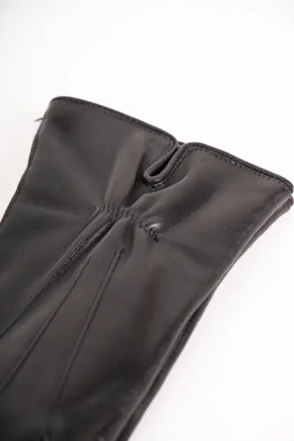 Szendelbacher Damen Lederhandschuh gerafft