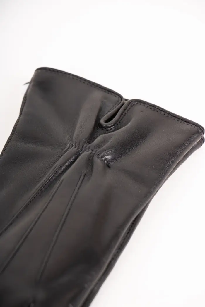 Szendelbacher Damen Lederhandschuh gerafft